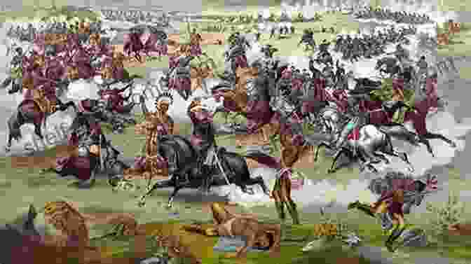 A Fierce Battle Scene Depicts The Clash Between Native American Warriors And US Soldiers During The Battle Of Little Bighorn It Is A Good Day To Die: Indian Eyewitnesses Tell The Story Of The Battle Of The Little Bighorn