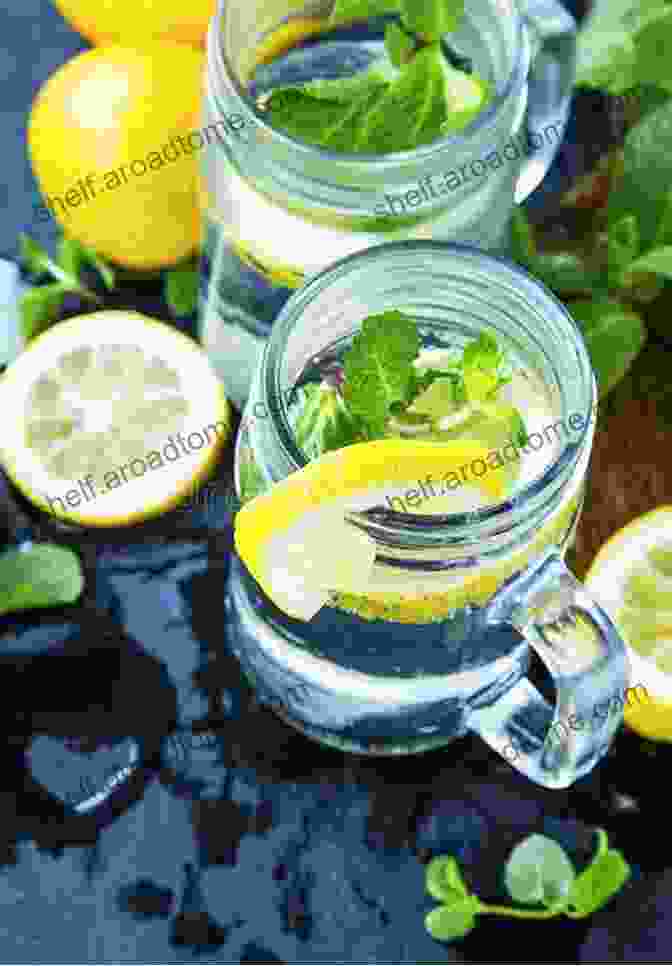 A Glass Of Water With Lemon Slices And Mint Keto Diet Drink In Five: 30 Low Carb Keto Drinks In 5 Ingredients: A Practical Approach To Health: Lose Weight Lower Blood Sugar Levels Prevent Reverse Type 2 Diabetes Naturally