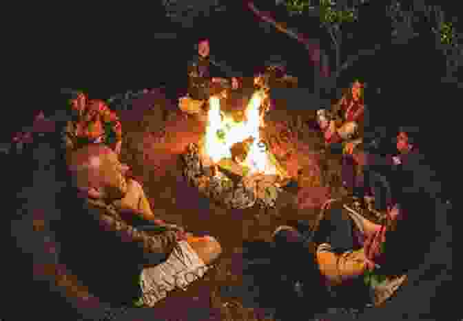 A Group Of People Gathered Around A Bonfire, Listening To A Storyteller Pagan Portals Magic For Hedge Witches: Sourcing Ingredients Connection Spell Building