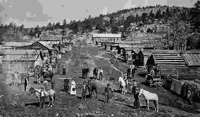 A Historical Photograph Of A Gold Rush Camp In The American West. Losing Eden: An Environmental History Of The American West (Western History Series)