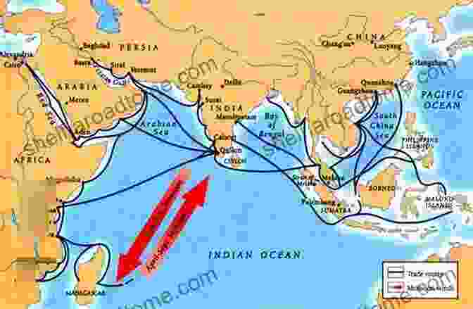 A Map Depicting The Extensive Trade Routes Established By The Venetian Empire Across The Mediterranean Sea And Beyond. The Venetian Empire: A Sea Voyage