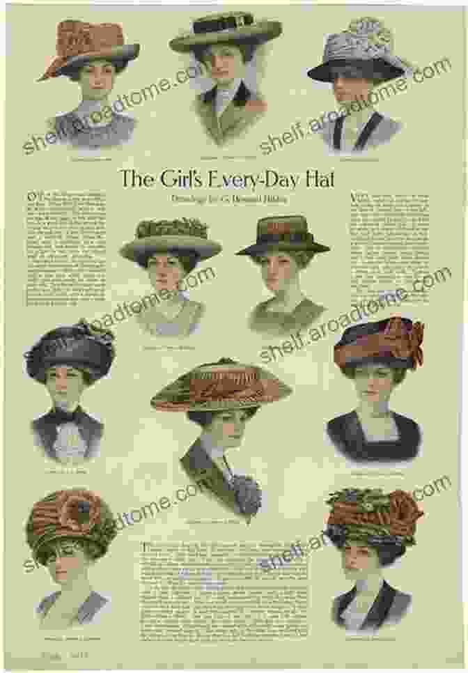 A Montage Of Headwear Styles Throughout History Hats: A History Of Fashion In Headwear (Dover Fashion And Costumes)