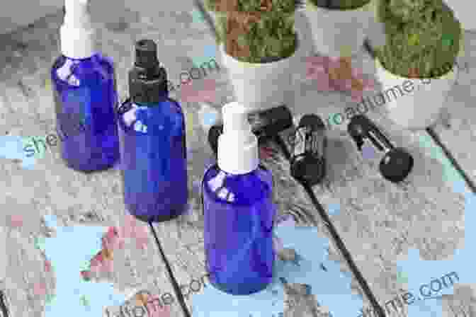 A Photo Of A Glass Spray Bottle Filled With A DIY Room Spray. Easy DIY Room Sprays: Over 45 DIY Room Sprays That Can Be Made From Accessible Oils Household Products