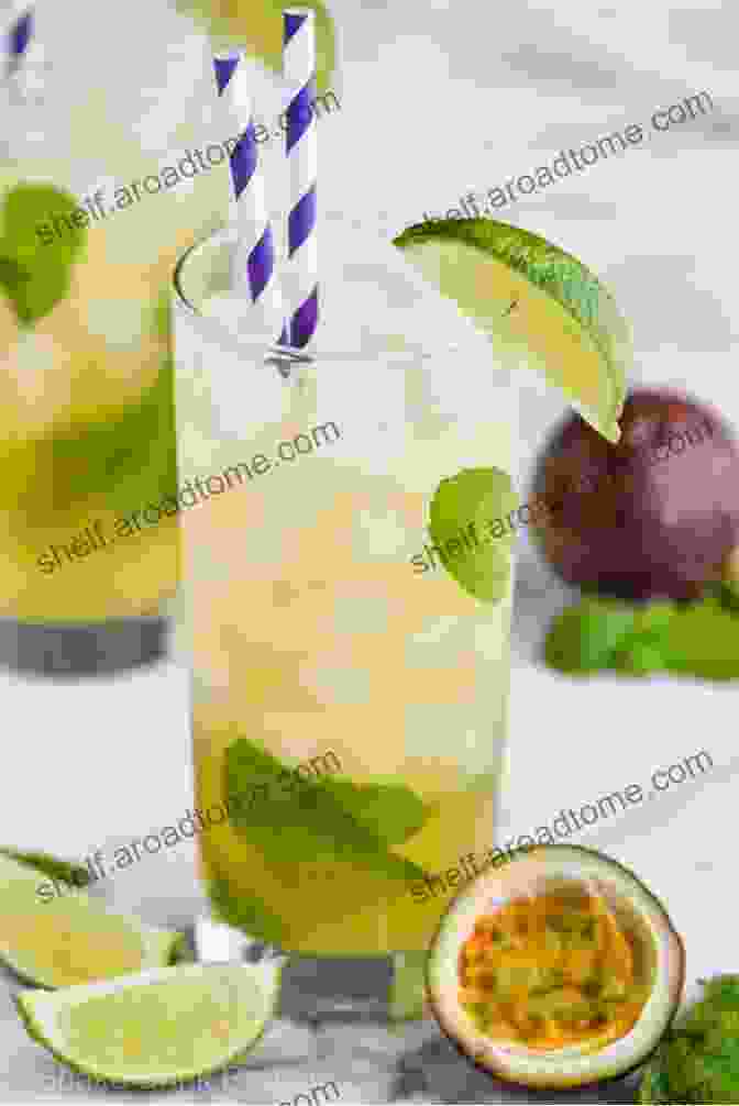 A Refreshing Mojito Cocktail Garnished With Lime Wedges And Mint Leaves Raving Rum Recipes: Make Delicious Rum Recipes For Any Occasion