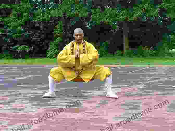 A Shaolin Monk Immersed In Meditation, His Mind Serene Amidst The Tranquility Of His Surroundings Shaolin Temple: Monk Manual And Esoteric Teachings