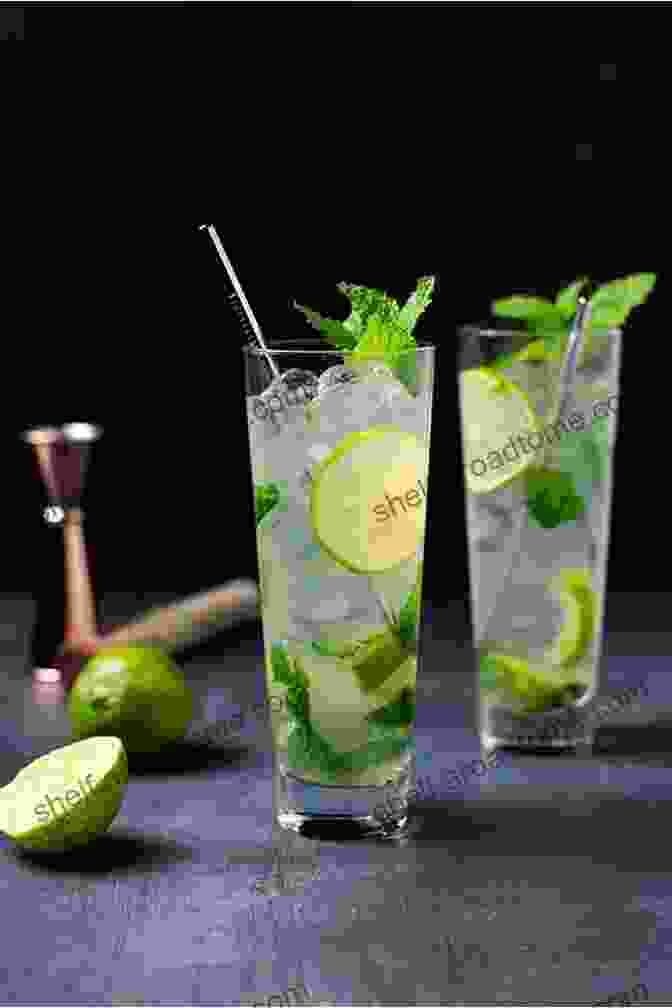 A Traditional Mojito Garnished With Fresh Mint And Lime Hello 365 Cocktail Recipes: Best Cocktail Cookbook Ever For Beginners Gin Cookbook Rum Recipes Bourbon Cookbook Martini Recipes Tequila Recipes Mojito Recipe Margarita Recipes 1