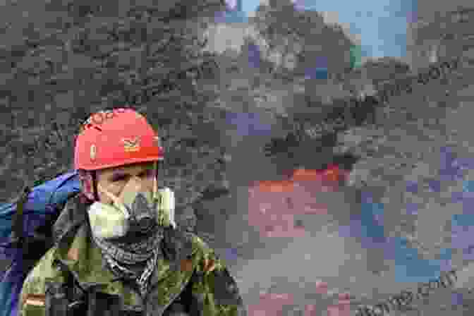 A Volcanologist Hard At Work, Collecting Data And Studying Volcanic Activity In The Field The Encyclopedia Of Volcanoes Haraldur Sigurdsson