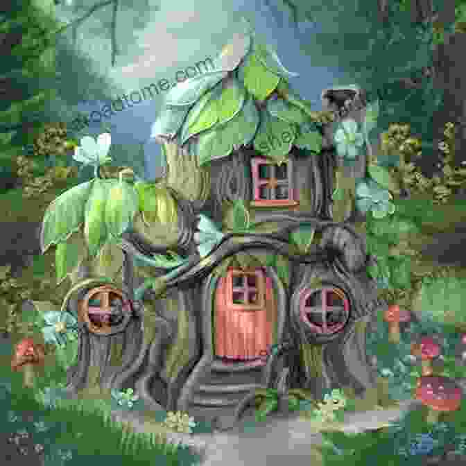 A Whimsical Fairy House Nestled Among Vibrant Greenery, Its Whimsical Details Reminiscent Of An Enchanted Forest. Fairy Houses: How To Create Whimsical Homes For Fairy Folk