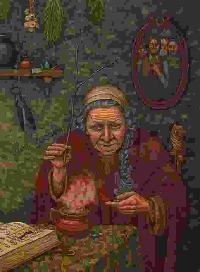 A Wise Old Witch Sharing Her Wisdom With A Young Apprentice, Surrounded By Books And Mystical Artifacts The Witchcraft Collection Volume One: Dictionary Of Satanism Dictionary Of Witchcraft And Dictionary Of Pagan Religions