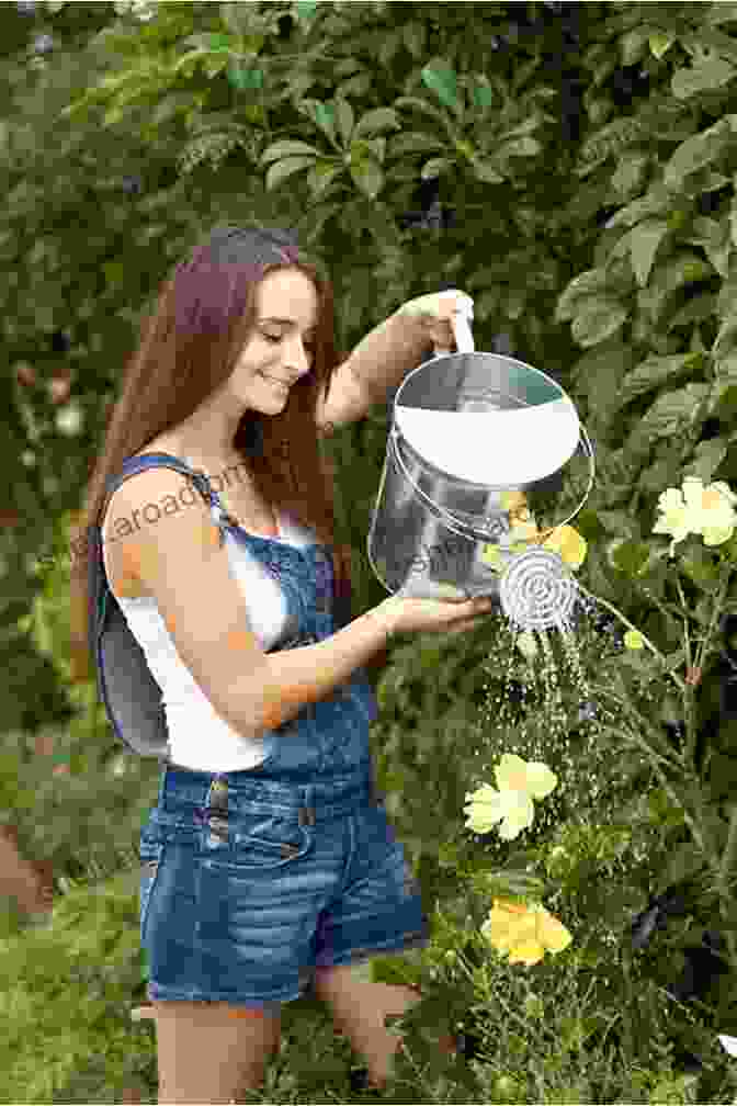 A Woman Watering And Pruning Her House Plants Plant: House Plants: Choosing Styling Caring