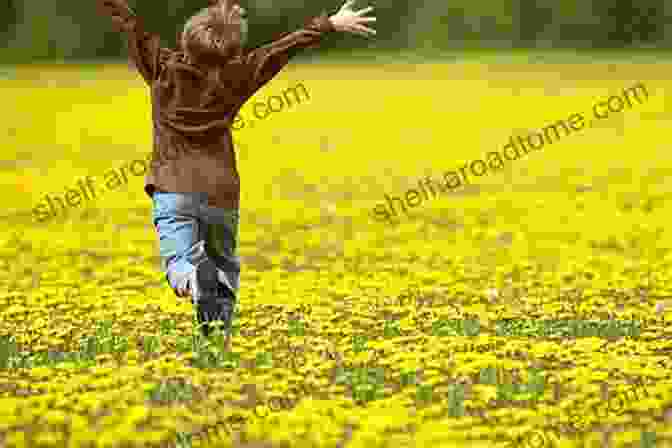 A Young Boy Smiling And Running Through A Field Of Flowers, Free From Allergy Symptoms Joshua S Journey: One Boy S Victory Over Allergies