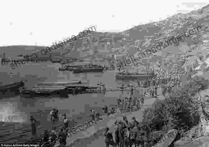 Allied Troops Landing On The Beaches Of Gallipoli During The Disastrous Gallipoli Campaign Of WW1 WAR HEROES OF JAPAN: The Great Battles Of WW1 And WW2