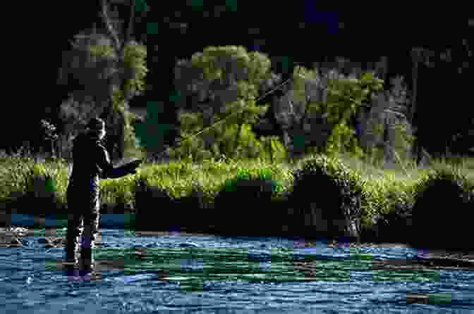 Angler Casting A Fly In A Tranquil Stream In Virginia, Surrounded By Lush Greenery Fly Fishing The South River: An Excerpt From Fly Fishing Virginia