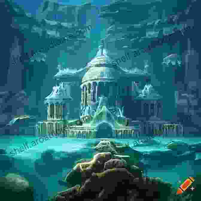 Artistic Depiction Of The Lost City Of Atlantis, Suggesting Its Grandeur And Advanced Architecture The Divine Spark: A Graham Hancock Reader: Psychedelics Consciousness And The Birth Of Civilization