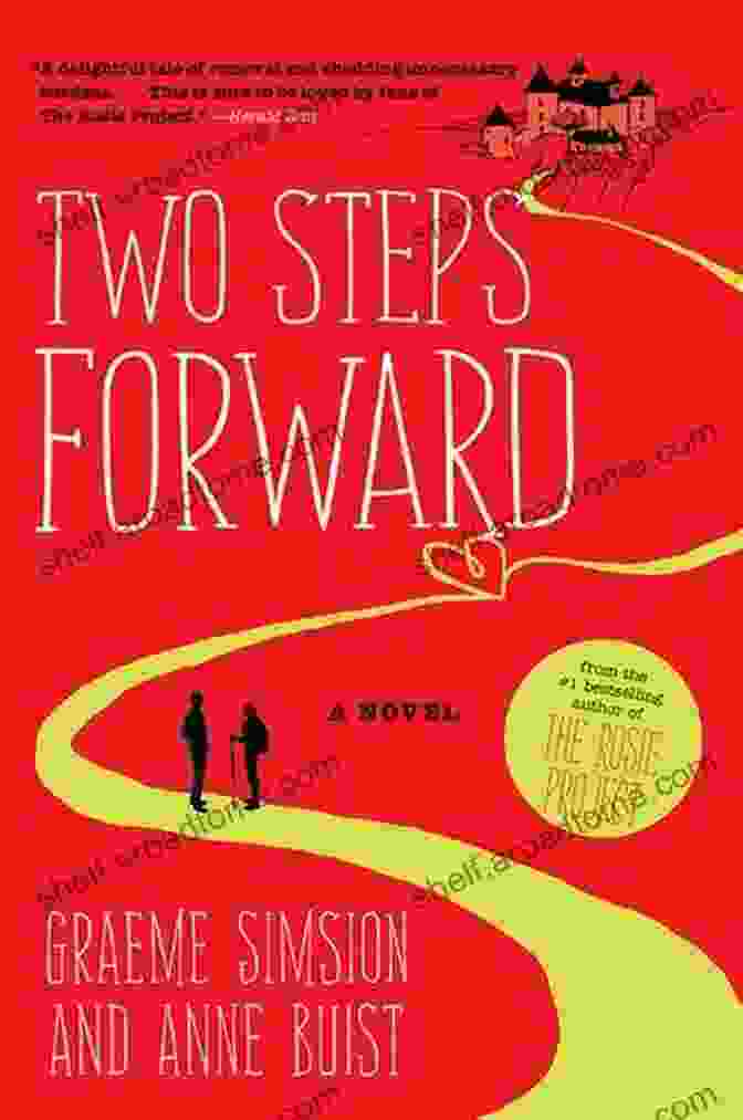 Book Cover Of Two Steps Forward Novel With A Woman Standing On A Path In A Field. Two Steps Forward: A Novel