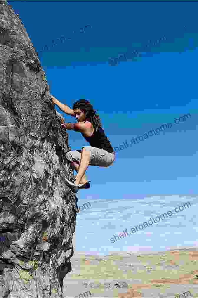 Climber Scaling A Towering Rock Face, Surrounded By Clouds And Vivid Colors Geology Of Southeast Alaska: Rock And Ice In Motion