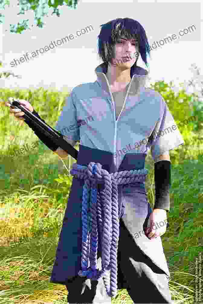 Cosplayer Dressed As Sasuke Uchiha, Showcasing The Intricate Details Of His Costume. NARUTO COSPLAY PHOTOGRAPH ALBUM Vol 1: UZUMAKI BORUTO+UCHIHA SARADA