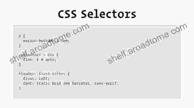 CSS Code Example Showcasing Style Properties And Selectors Dreamweaver CS5 Mastering The Basics