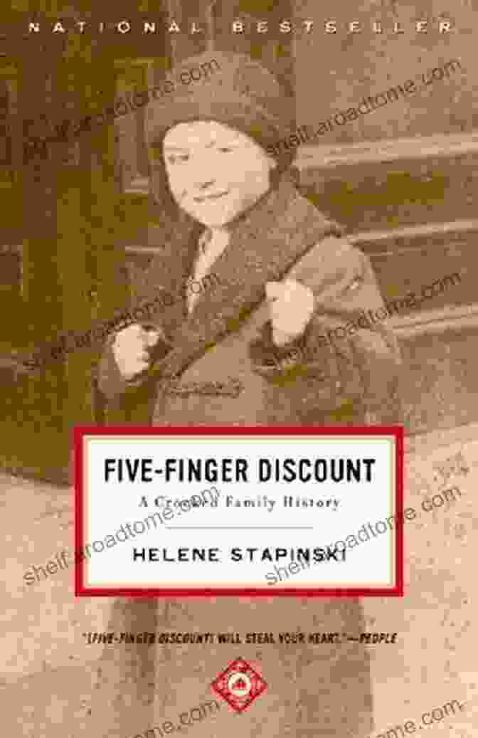 Five Finger Discount Book Cover Featuring A Photograph Of A Family In Front Of A Dilapidated House Five Finger Discount: A Crooked Family History