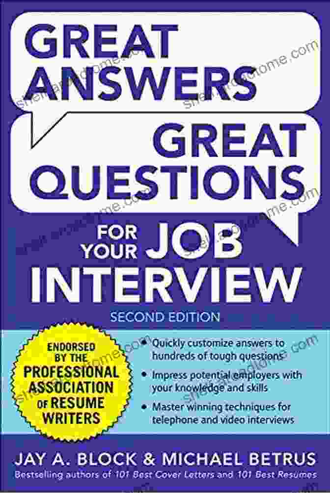 Great Answers Great Questions For Your Job Interview 2nd Edition