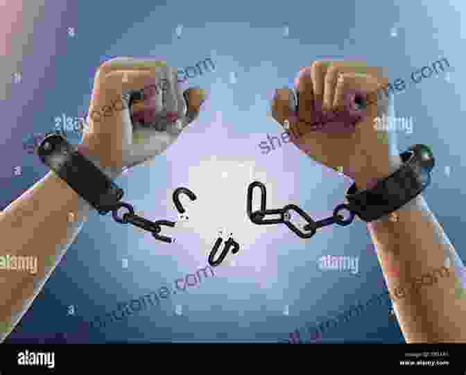 Image Of A Person Breaking Free From A Cult's Grip, Depicted As Chains Or A Net Leave The Cult Handbook (Cults And Cult Leaders)