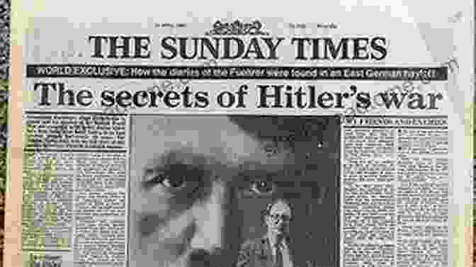 Image Of The Hitler Diaries, A Controversial Art Hoax Involving Forged Documents ART HOAX Gregory Sholette