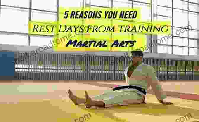 Martial Artist Resting And Recovering Super Strength And Endurance For Martial Arts MMA Conditioning