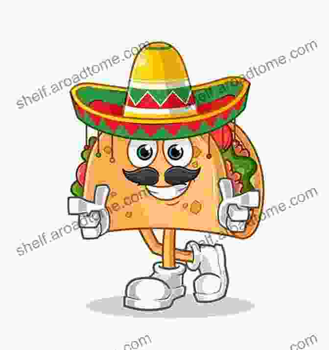 Monty Mole Wearing A Sombrero And Holding A Taco Monty Mole Goes South Of The BFree Download (The Monty Mole 9)