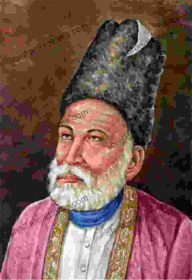 Portrait Of Mirza Ghalib, One Of The Greatest Poets Of The Mughal Era Beloved Delhi: A Mughal City And Her Greatest Poets