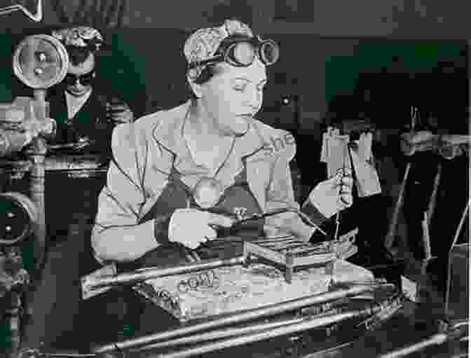 Rosie The Riveter Working In A Factory During World War II Detroit In World War II (Military)