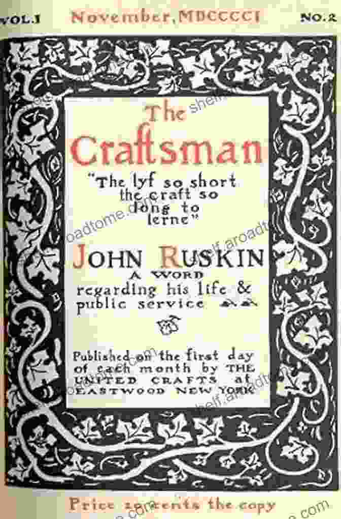 The Craftsman Magazine Volume Number November 1901 The Craftsman Magazine Volume 1 Number 2 November 1901