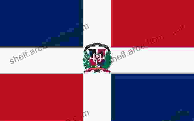 The Dominican Republic Flag, With Its Vibrant Blue, Red, And White Stripes, Symbolizing The Country's Rich History And Vibrant Culture. If Dominican Were A Color