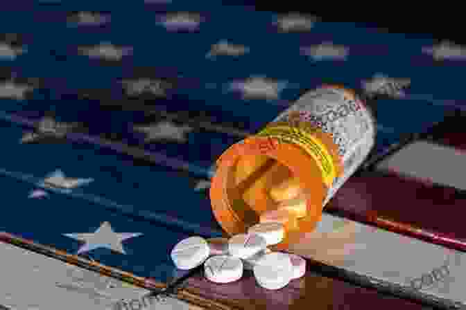 The United States Of Opioids Book Cover With The American Flag Distorted By Pills The United States Of Opioids: A Prescription For Liberating A Nation In Pain