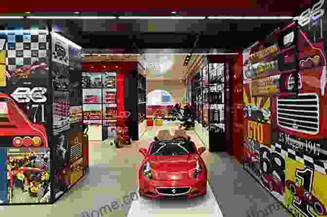 Visitors Browsing The Ferrari Boutique Store At Ferrari World Ferrari World Yas Marina Racing Circuit Abu Dhabi : In Pictures 23rd November 2024