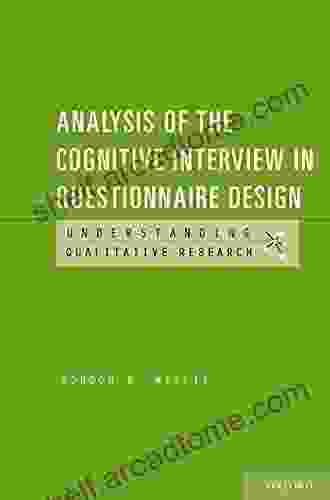 Analysis of the Cognitive Interview in Questionnaire Design (Understanding Qualitative Research)